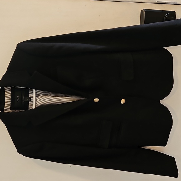 J Crew Black Original Schoolboy Wool Blazer 2 - Picture 10 of 11